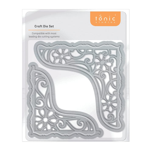 Tonic Studios Die Cutting Daisy Corner Pair Die Set - 4712E