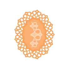 Load image into Gallery viewer, Tonic Studios Die Cutting Delicate Lattice Ovals Die Set - 4694E

