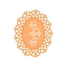 Load image into Gallery viewer, Tonic Studios Die Cutting Delicate Lattice Ovals Die Set - 4694E
