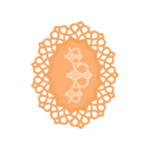 Tonic Studios Die Cutting Delicate Lattice Ovals Die Set - 4694E