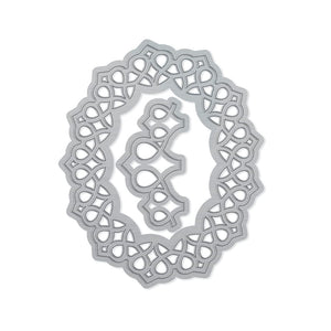 Tonic Studios Die Cutting Delicate Lattice Ovals Die Set - 4694E