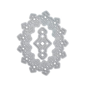 Tonic Studios Die Cutting Diamond Swing Ovals Die Set - 4691E