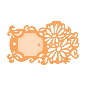 Tonic Studios Die Cutting Double Daisy Tag Die Set - 4669E
