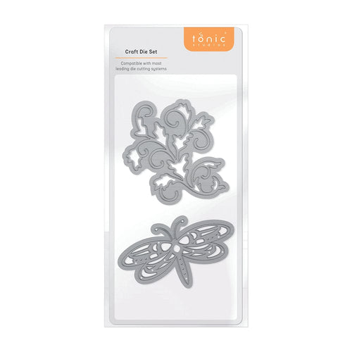 Tonic Studios Die Cutting Dragonfly & Acorn Die Set - 4750E