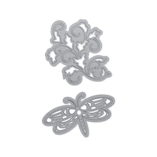 Load image into Gallery viewer, Tonic Studios Die Cutting Dragonfly &amp; Acorn Die Set - 4750E
