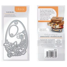 Load image into Gallery viewer, Tonic Studios Die Cutting Elegant Oval Tag Die Set - 4673E
