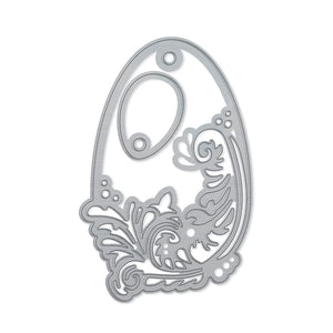 Tonic Studios Die Cutting Elegant Oval Tag Die Set - 4673E