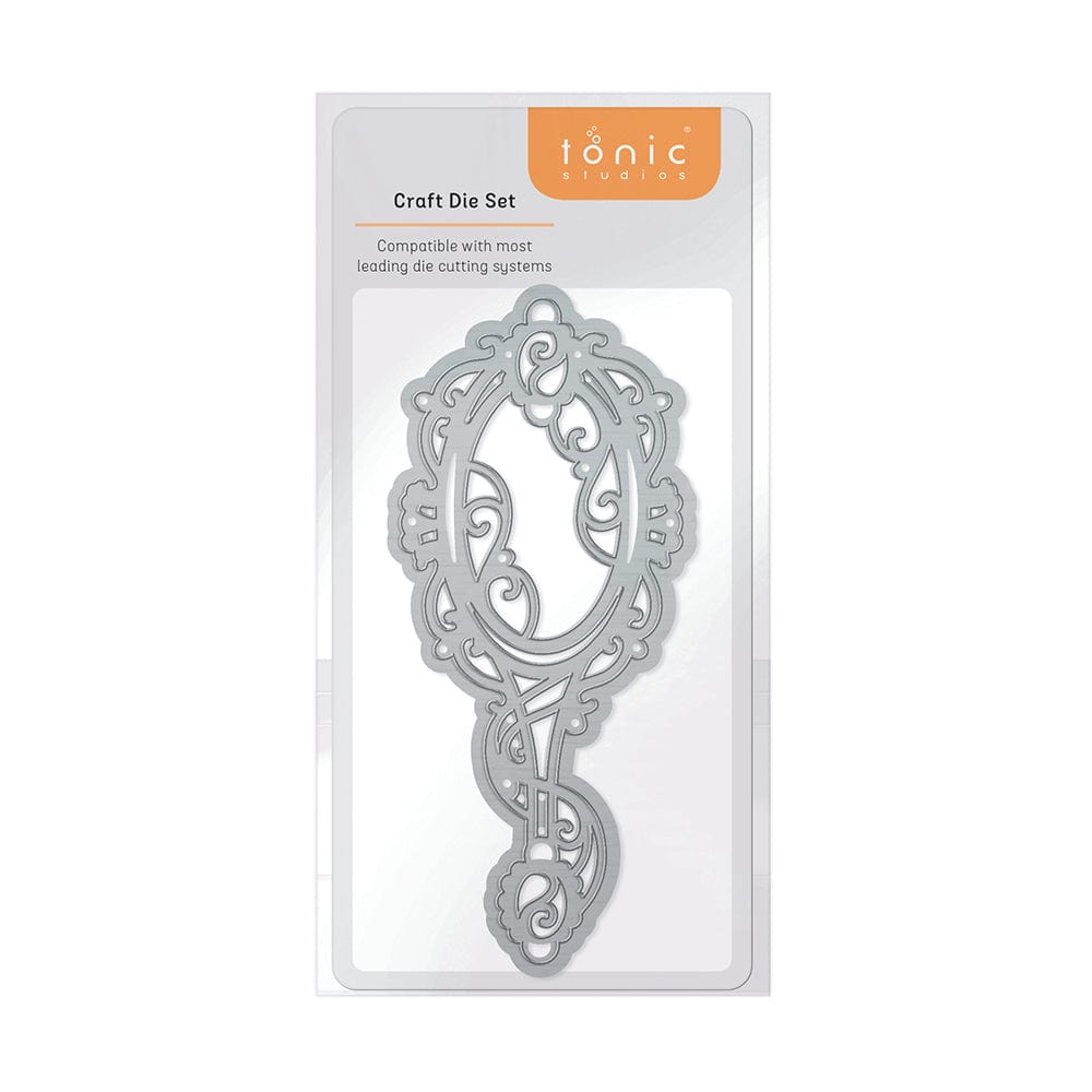Tonic Studios Die Cutting Exquisite Hand Mirror Die Set - 4664E