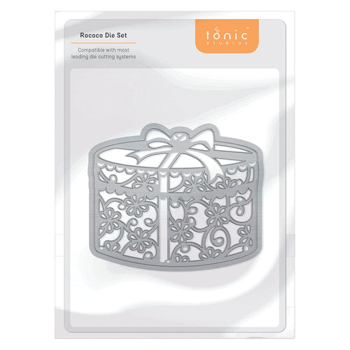 Tonic Studios Die Cutting Fancy Hat Box Die Set - 4718E