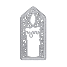 Load image into Gallery viewer, Tonic Studios Die Cutting Festive Candle Tag Die Set - 4744E
