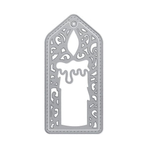 Tonic Studios Die Cutting Festive Candle Tag Die Set - 4744E