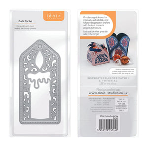 Tonic Studios Die Cutting Festive Candle Tag Die Set - 4744E
