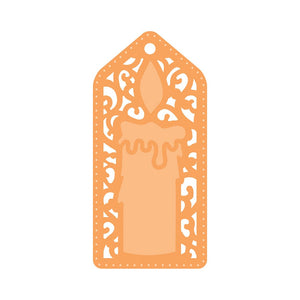 Tonic Studios Die Cutting Festive Candle Tag Die Set - 4744E