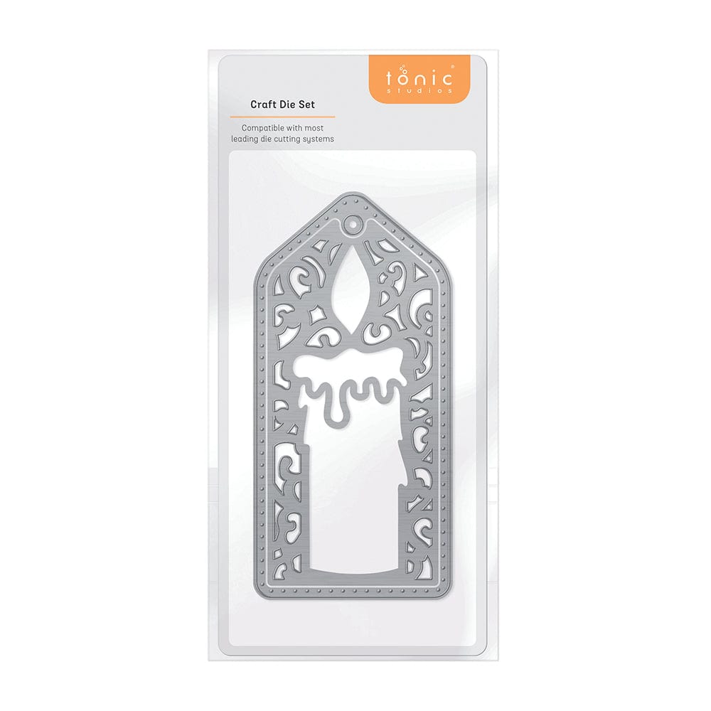 Tonic Studios Die Cutting Festive Candle Tag Die Set - 4744E