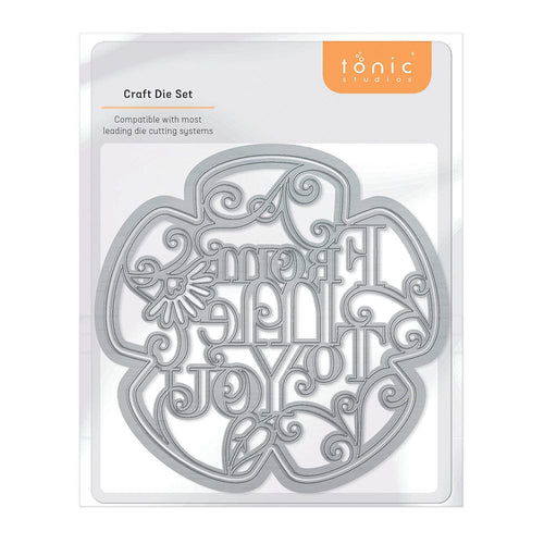 Tonic Studios Die Cutting From Me to You Frame Die Set - 4720E