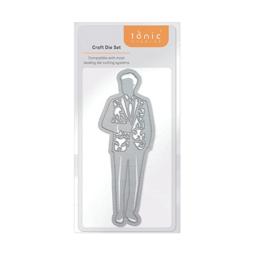 Tonic Studios Die Cutting Gallant Groom Die Set - 4662E