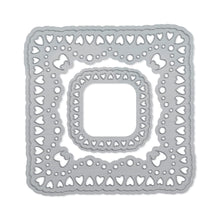 Load image into Gallery viewer, Tonic Studios Die Cutting Heart Spray Square Die Set - 4700E
