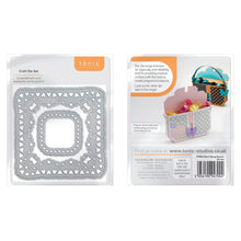 Load image into Gallery viewer, Tonic Studios Die Cutting Heart Spray Square Die Set - 4700E
