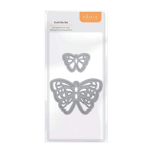 Tonic Studios Die Cutting Layered Butterflies - Admiral Die Set - 4754E