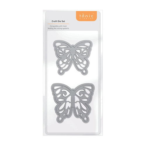 Tonic Studios Die Cutting Layered Butterflies - Brimstone Die Set - 4753E