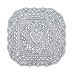 Tonic Studios Die Cutting Layered Heart Frame Die Set - 4686E