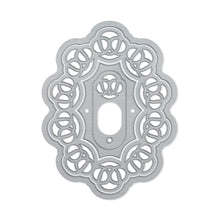 Load image into Gallery viewer, Tonic Studios Die Cutting Loopy Lace Frame &amp; Tag Die Set - 4687E
