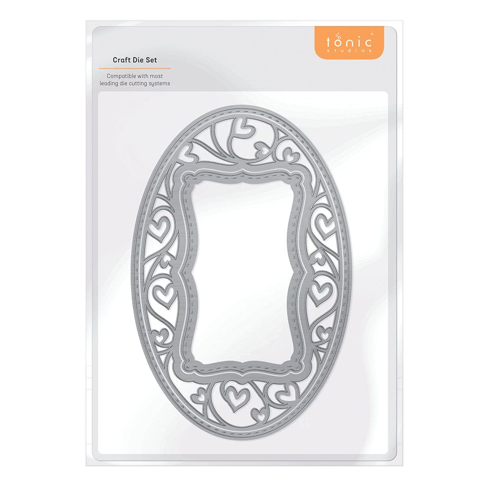 Tonic Studios Die Cutting Love Frame Die Set - 4735E