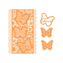 Load image into Gallery viewer, Tonic Studios Die Cutting Mini Slimline Beautiful Butterfly Die Set - 5067E
