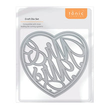 Load image into Gallery viewer, Tonic Studios Die Cutting Mr &amp; Mrs Die Set - 4705E
