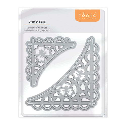 Tonic Studios Die Cutting Pansy Arch Pair Die Set - 4713E
