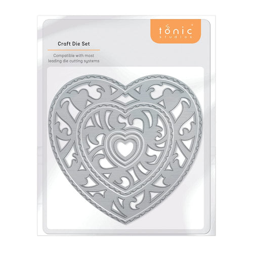 Tonic Studios Die Cutting Romantic Leaf Die Set - 4703E