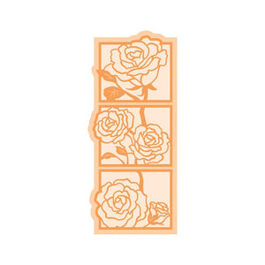 Tonic Studios Die Cutting Roses Floral Split Strips Die Set - 4803E
