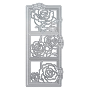 Tonic Studios Die Cutting Roses Floral Split Strips Die Set - 4803E