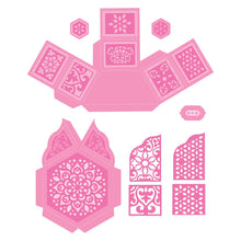 Load image into Gallery viewer, Tonic Studios Die Cutting Secret Affection Hexagon Box Die Set - 4764E
