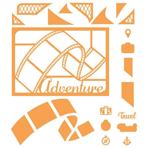 Tonic Studios Die Cutting Sentimental Frames Adventure Die Set - 4338E