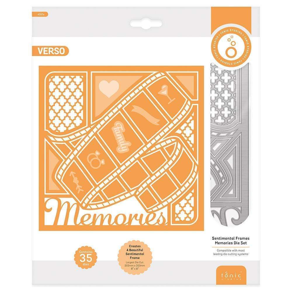 Tonic Studios Die Cutting Sentimental Frames Memories Die Set - 4337E