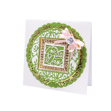 Load image into Gallery viewer, Tonic Studios Die Cutting Sentimental Layering Die Set - Congratulations - 4892E
