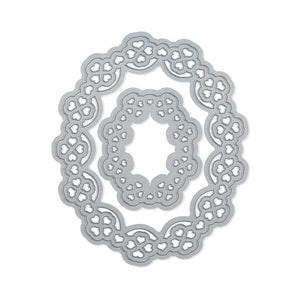 Tonic Studios Die Cutting Shamrock Ovals Die Set - 4699E