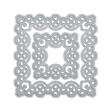 Load image into Gallery viewer, Tonic Studios Die Cutting Shamrock Square Die Set - 4698E
