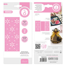 Load image into Gallery viewer, Tonic Studios Die Cutting Slimline Floral Background Die Set - 4316E
