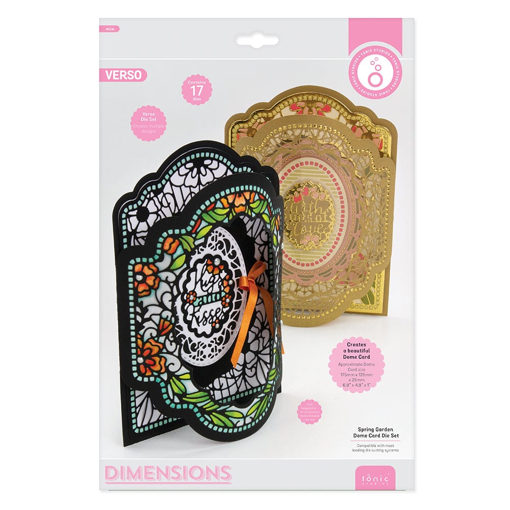 Spring Garden - Dome Card Die Set - 4654E – Tonic Studios