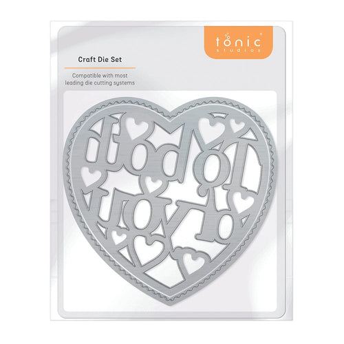 Tonic Studios Die Cutting To Both Of You Die Set - 4706E