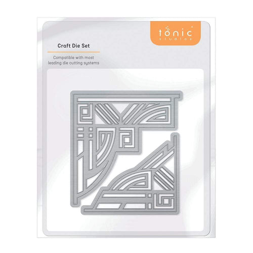 Tonic Studios Die Cutting Tonic Studios - Art Deco Corner Die Set  - 4431E
