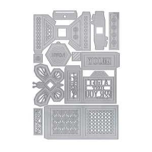 Tonic Studios Die Cutting Tonic Studios - Beautiful Butterfly Tiered Box Die Set - 4103E