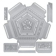 Load image into Gallery viewer, Tonic Studios Die Cutting Tonic Studios - Crystal Containers - Pentagon Base - 4118E
