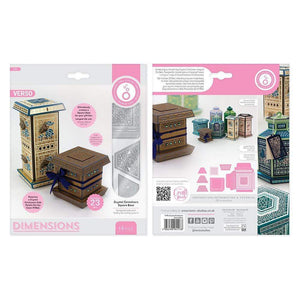 Tonic Studios Die Cutting Tonic Studios - Crystal Containers - Square Base - 4117E