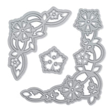 Load image into Gallery viewer, Tonic Studios Die Cutting Tonic Studios - Cutesy Floral Corners Die Set  - 4429E
