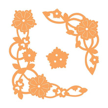 Load image into Gallery viewer, Tonic Studios Die Cutting Tonic Studios - Cutesy Floral Corners Die Set  - 4429E
