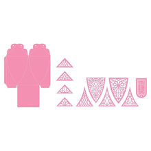 Load image into Gallery viewer, Tonic Studios Die Cutting Tonic Studios - Dainty Arched Edge Gift Box Die Set - 4113E

