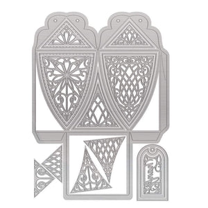 Tonic Studios Die Cutting Tonic Studios - Dainty Arched Edge Gift Box Die Set - 4113E